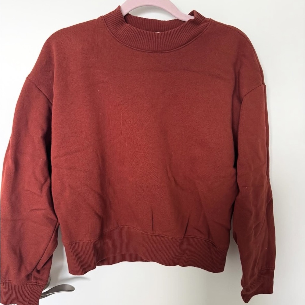 a new day Terracotta Crewneck Top